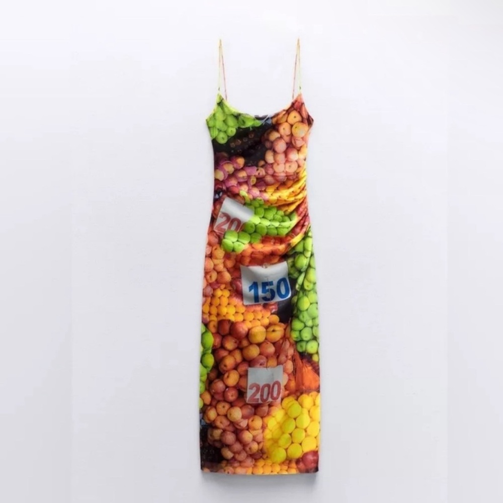 Zara fruit dress